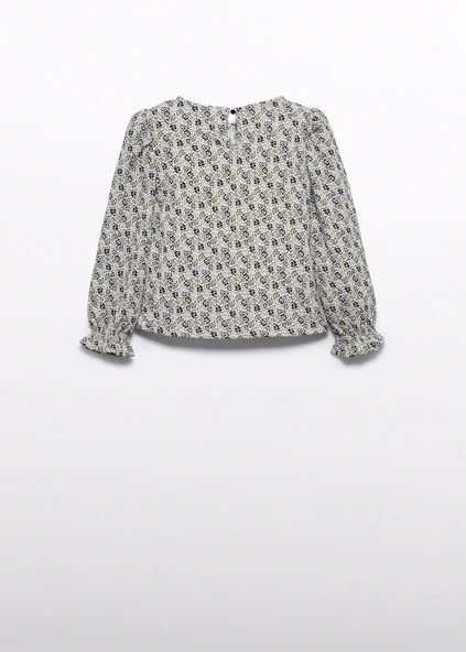 Mayoral Abel&Lula Kız Çocuk Çiçekli Bluz - 3