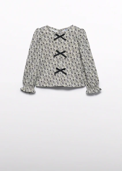 Mayoral Abel&Lula Kız Çocuk Çiçekli Bluz - 2