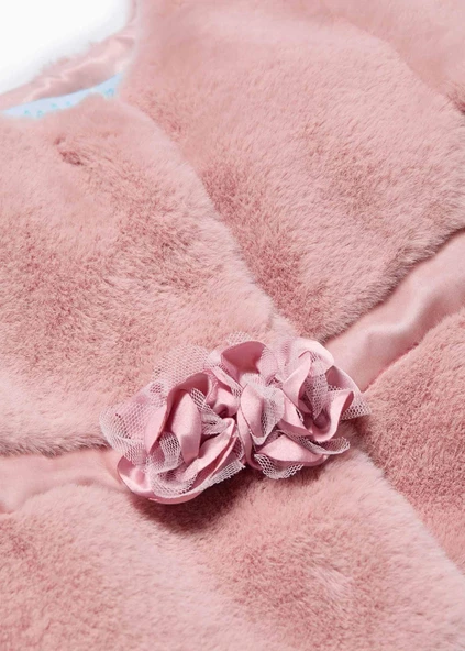 Mayoral Abel&Lula Kız Bebek Abiye Peluş Bolero - Resim 3