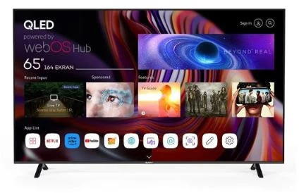 Sunny SN65QMN252 4K Ultra HD 65" 165 Ekran Uydu Alıcılı webOS Smart QLED TV - 4