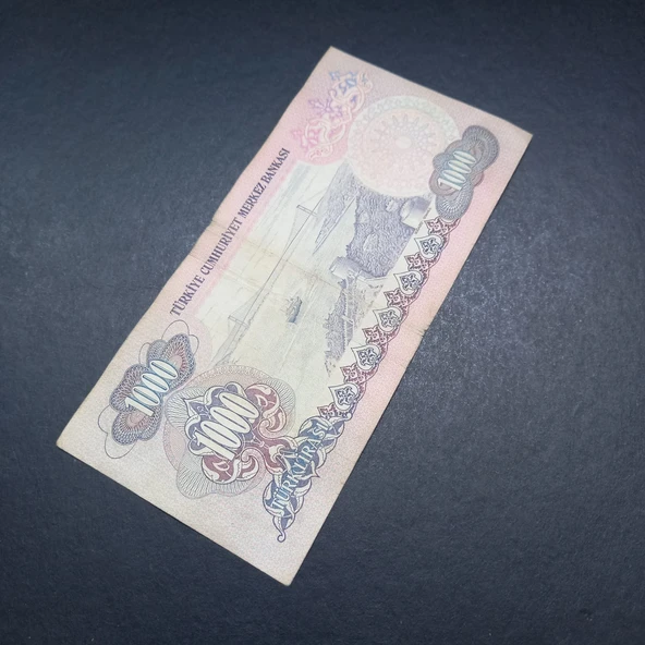 Escoines 3996368f42549c3d4a 1000Lira 6.Emisyon 2.Tertip D02 Serisi Temiz - Resim 4