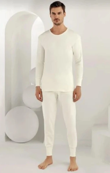 YILDIZ ERKEK TERMAL UZUN KOL ÜST VE ALT İÇLİK TAKIM TEKLİ - Resim 5
