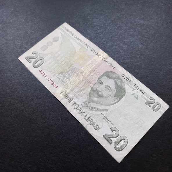 Escoines 3996368f6be9d260c1 9.Emisyon 20Türk-Lirası - Resim 8