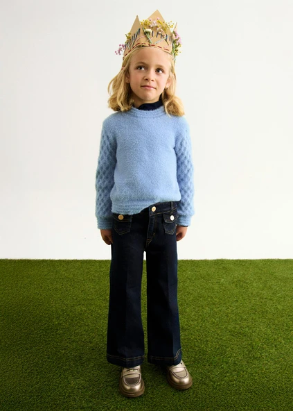 Mayoral Abel&Lula Kız Çocuk Kazak - 5