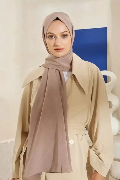 CARDİON KENDİNDEN DESENLİ ŞAL - Resim 5