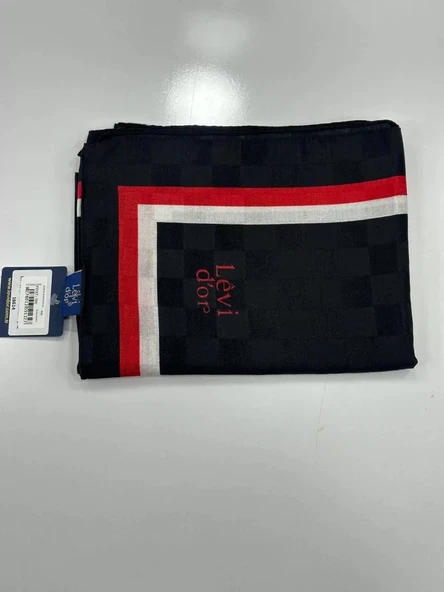 LEVİDOR MONOGRAM ŞAL - Resim 4