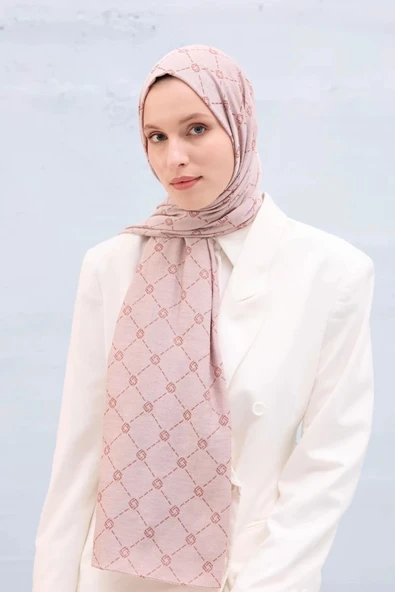 CARDİON KENDİNDEN DESENLİ ŞAL - 5