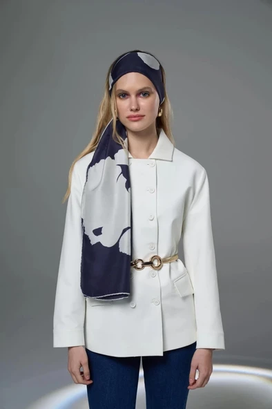 MAISA PAMUK İPEK ŞAL - Resim 3