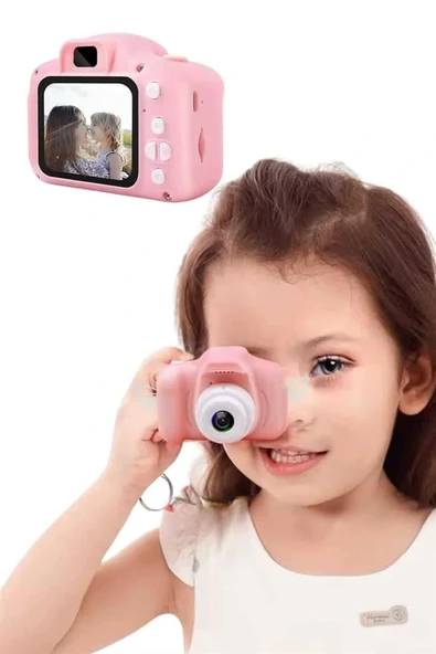 2.0 Inç Ekran Mini 1080p Hd Çocuk Kamera Dijital Fotoğraf Makinesi - 5