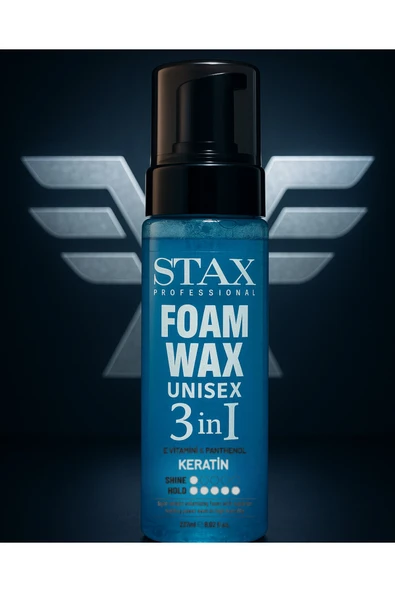 TRISTAX Argan & Keratin Köpük Saç Şekillendirici 2'li SET - Resim 3