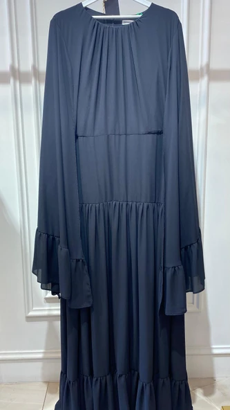 MODELLO SİYAH ELBİSE - Resim 3