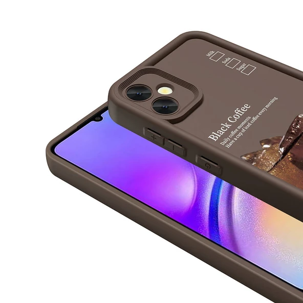 Galaxy A05 Kılıf Kamera Korumalı Baskılı Arka Yüzey  Klas Kapak - Resim 7