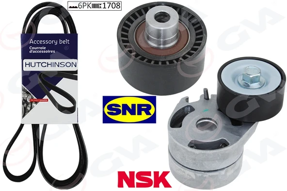 GVA 59A4325 ALTERNATÖR GERGİ KİTİ KÜTÜKLÜ P206-XSARA 1.4HDİ-P407-BERLINGO-C5- 1.6 HDİ KLİMALI K026PK1708 5750.VQ-5750.YA-5750.XR-1613844280 ürün görseli 1