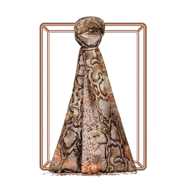 İPEKEVİ DESENLİ İPEK ŞAL ürün görseli 1