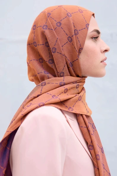 CARDİON KENDİNDEN DESENLİ ŞAL - 2