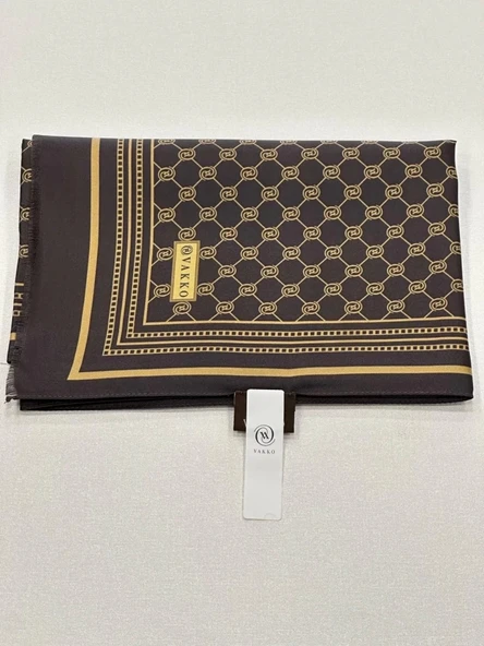 VAKKO ABLEMLİ TİVİL İPEK ŞAL - Resim 11