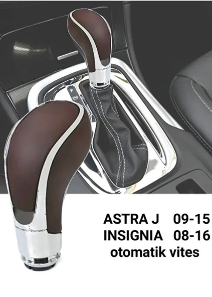Opel J ASTRA Insignia 2008-2016 Otomatik KAHVERENGİ Vites Topuzu Komple PLASTİK AÇIKLAMAMIZI OKUYUN ürün görseli