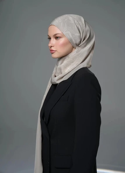 MAISA KREP İPEK ŞAL - Resim 3