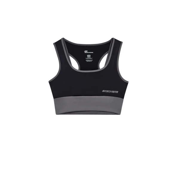 Coll. W Mid Support Bra Kadın Siyah Sporcu Sütyeni S241110-001 - 3