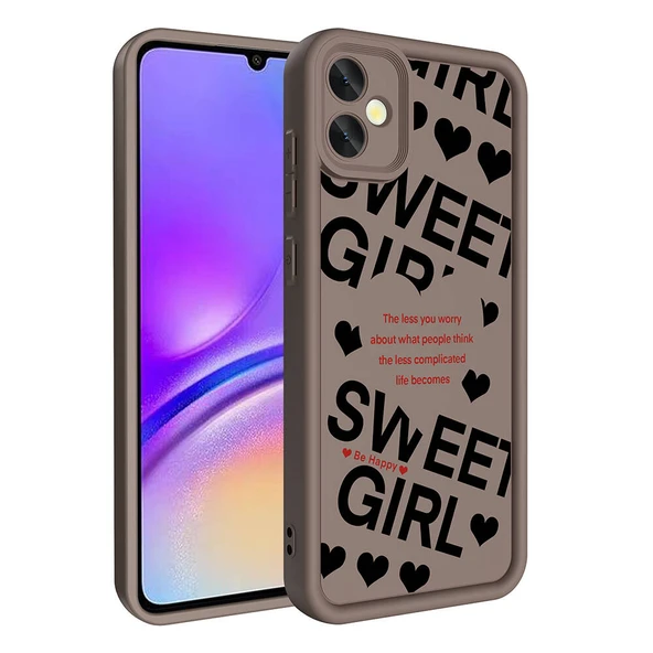 Galaxy A05 Kılıf Kamera Korumalı Baskılı Arka Yüzey  Klas Kapak - Resim 4