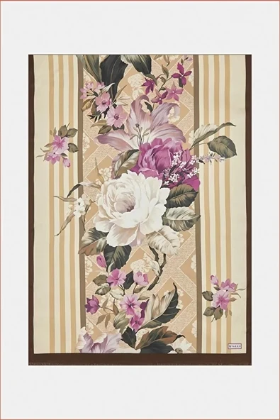 VAKKO DESENLİ TİWİL İPEK ŞAL ürün görseli 1