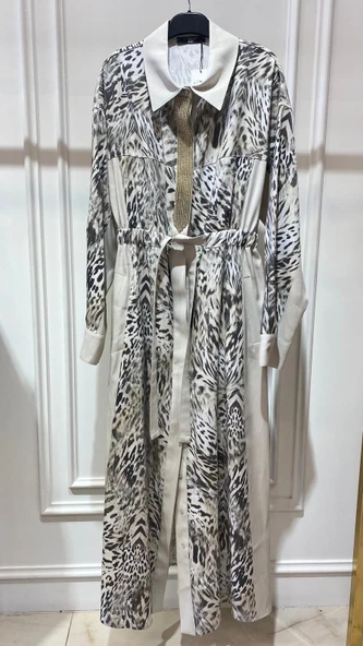 ÖNÜ TAŞ JAKARLI ELBİSE ürün görseli 1