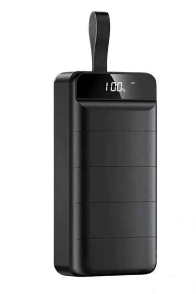 Powerbank 50.000 Mah Dijital Göstergeli Taşınabilir 4 Portlu Hızlı Powerbank - 4