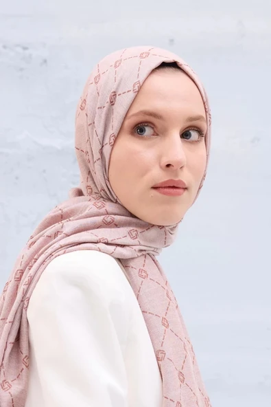 CARDİON KENDİNDEN DESENLİ ŞAL - 6