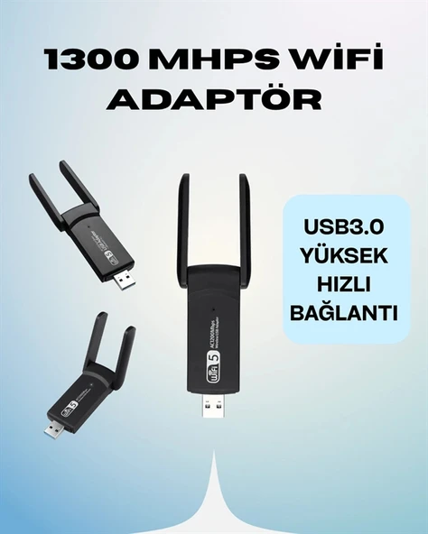 AC1200 USB WiFi Adaptör - 2