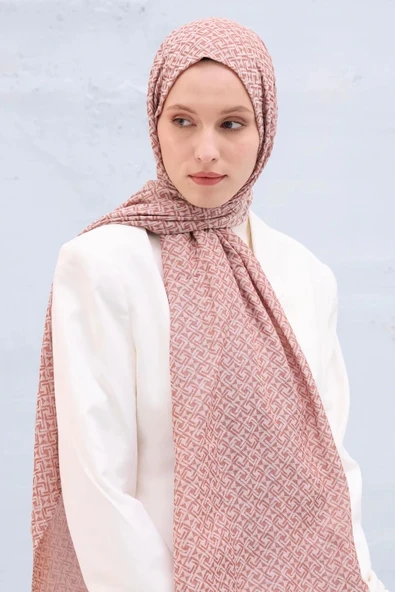 CARDİON KENDİNDEN DESENLİ ŞAL - Resim 5