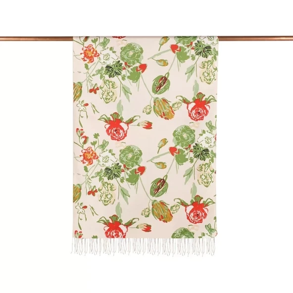 İPEKEVİ DESENLİ İPEK ŞAL - Resim 2