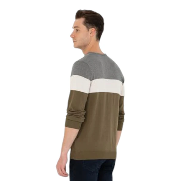 Erkek Çizgili Kazak - 3