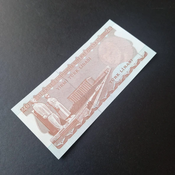 Escoines 3996368f6c00b12919 6.Emisyon 20Lira 3.Tertip G59 Serisi Çil - Resim 6