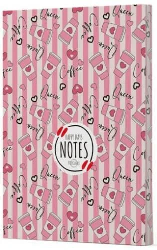 Kahve Çizgili Defter 8