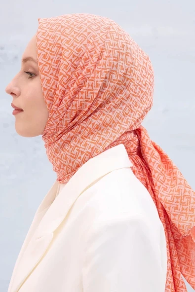 CARDİON KENDİNDEN DESENLİ ŞAL - Resim 9