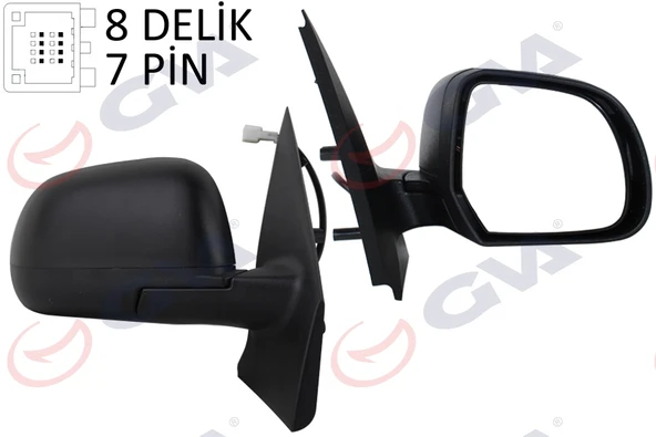 GVA 1019199 DIŞ DİKİZ AYNASI SAĞ DOKKER-LODGY 12> ELEKTRİKLİ ISITMALI KONVEKS 7 FİŞ VM-6803EHSR 963019902R ürün görseli 1