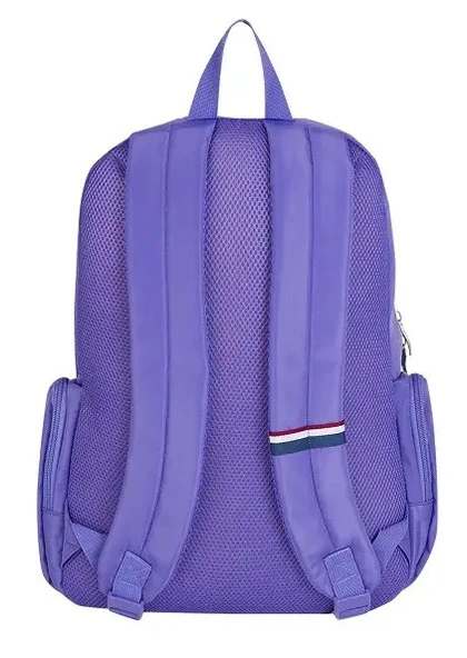 U.S. Polo Lila Okul Sırt Çantası - Resim 3