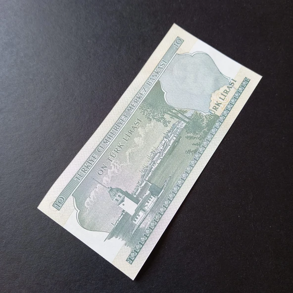 Escoines 3996368f56ee39020c 6.Emisyon 2.Tertip 10Türk-Lirası J 54 Serisi ÇİL - Resim 5