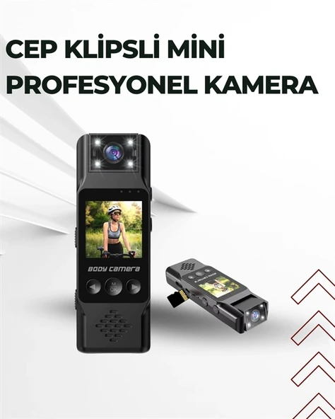 WiFi ile Uzaktan Erişimli Mini Kamera – 1200mAh Batarya, 1080P Video Çekimi - 1