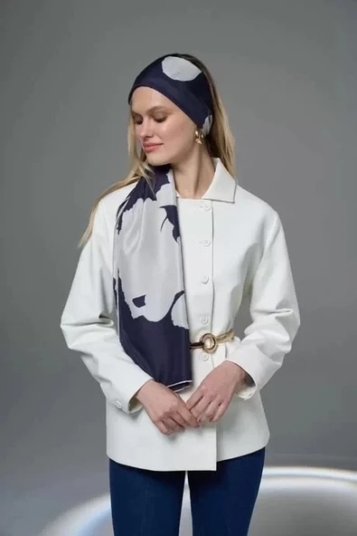 MAISA PAMUK İPEK ŞAL ürün görseli 1