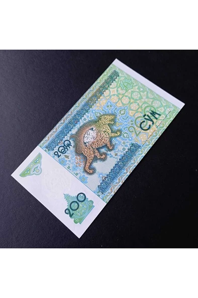 Escoines Koleksiyon 3996368f5690c9dd58 Özbekistan 200 Som ÇİL kağıt para - Resim 3