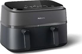 Philips Airfryer 3000 Serisi NA350/00 Çift Hazneli 9 lt Yağsız Fritöz ürün görseli