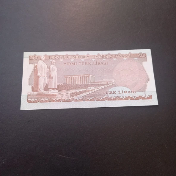 Escoines 3996368f6c3c8a2e49 6.Emisyon 20Turk-Lirası E76 049050 CA - Resim 2