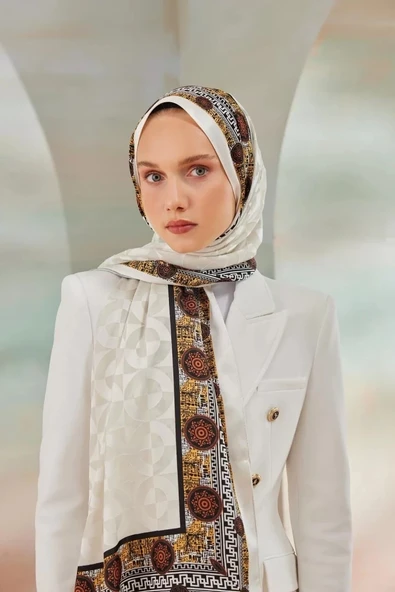 CARDİON YAKMA İPEK ŞAL - Resim 6