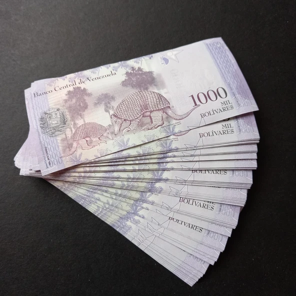 Escoines Koleksiyon 3996368f4067a925ec 2017 Venezuela 1000 Bolivar Çil 1 Deste 100Adet kağıt para ürün görseli 1