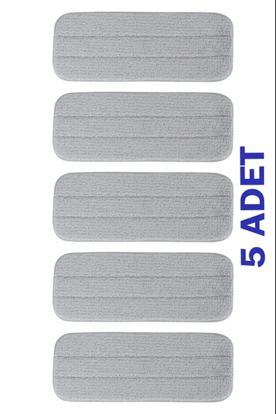 Deerma İçin Uyumlu 360 Derece Dönen Su Püskürtmeli 5 ADET Paspas Bezi A+ Kalite ürün görseli 1