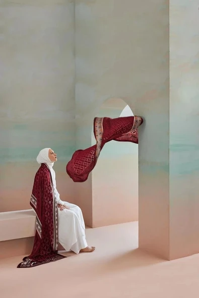 CARDİON YAKMA İPEK ŞAL - Resim 7