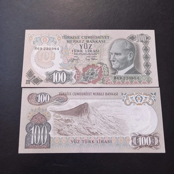 Escoines 3996368f6c4b580e88 6Emisyon 100Türk-Lirasi H69 serisi ÇİL ürün görseli 1