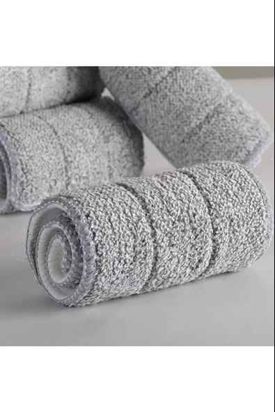 Deerma İçin Uyumlu 360 Derece Dönen Su Püskürtmeli 5 ADET Paspas Bezi A+ Kalite - Resim 2