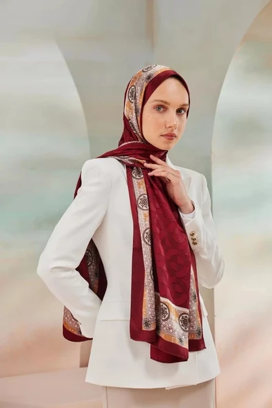 CARDİON YAKMA İPEK ŞAL - Resim 7